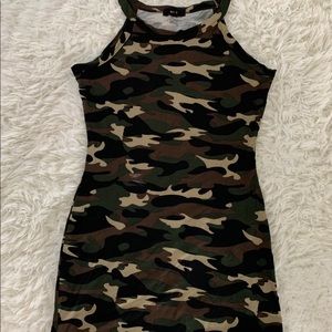 Mine - - Short Camo Print Dress🤑